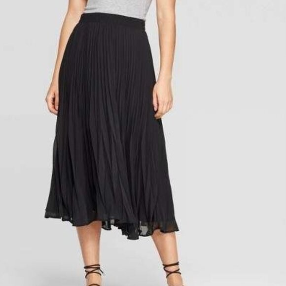 NWOT A New Day Pleated Skirt Size Large - Picture 1 of 8